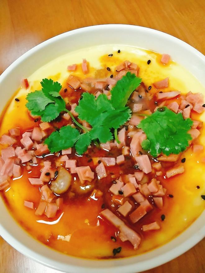 虾仁豆腐鸡蛋羹