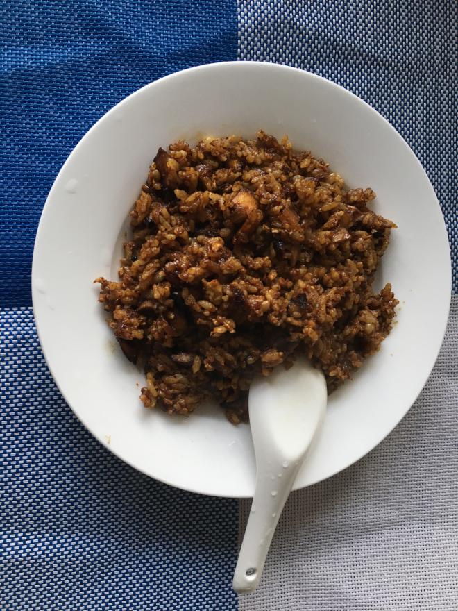 完美酱油炒饭