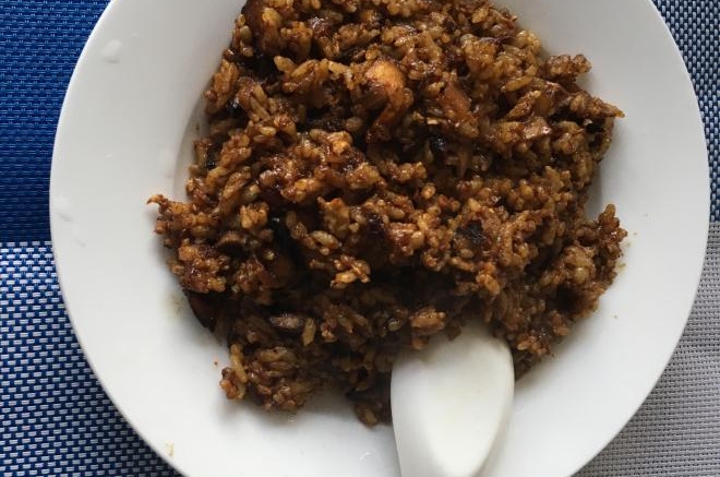 完美酱油炒饭