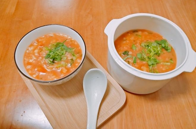 西红柿拌汤