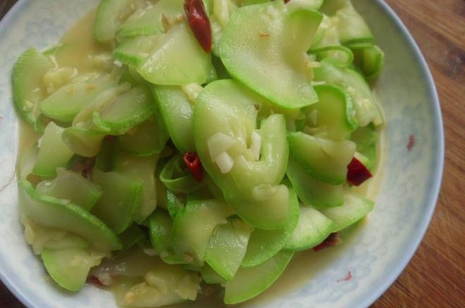 炝炒青南瓜