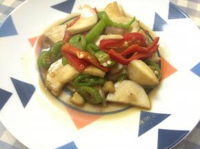 翻炒均匀，大火收汁，即可出锅