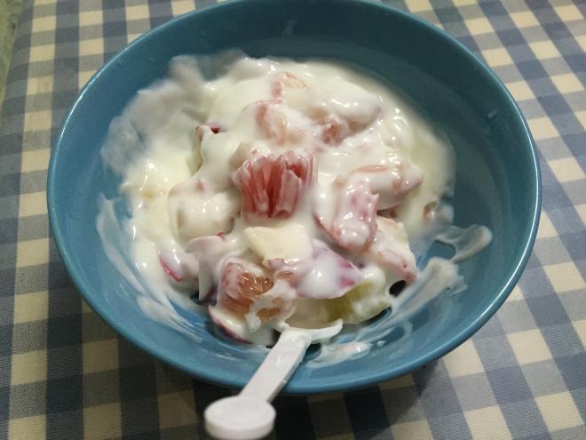 大果粒山楂红柚沙拉