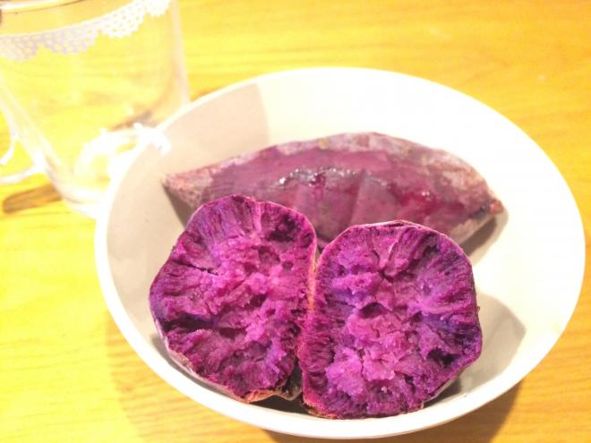 烤紫薯