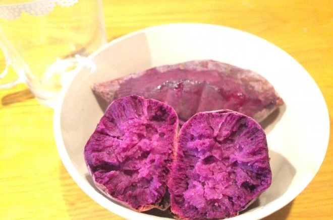 烤紫薯
