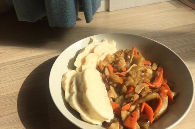 酱香茄子杏鲍菇