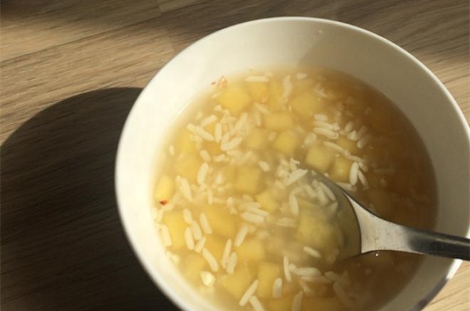 苹果醪糟汤