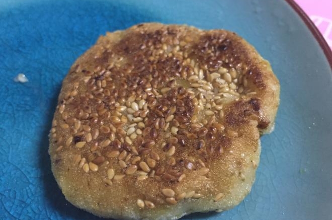 南瓜芝麻饼
