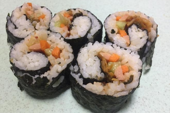 泡菜寿司