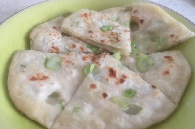 芹菜咸味饼
