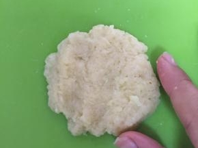 揉成团，压成饼