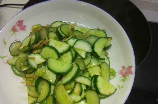 炒黄瓜片