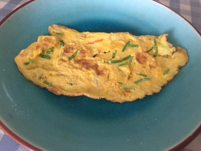 香葱蛋饼