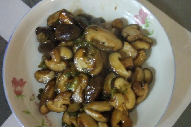 蚝油香菇