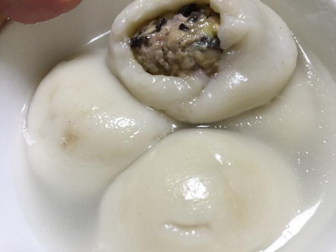香菇肉汤圆