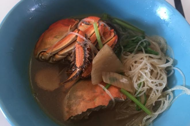 湖蟹粉丝汤