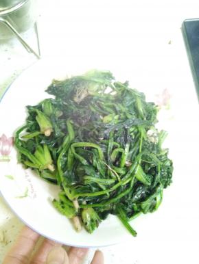 拌匀之后关火出锅