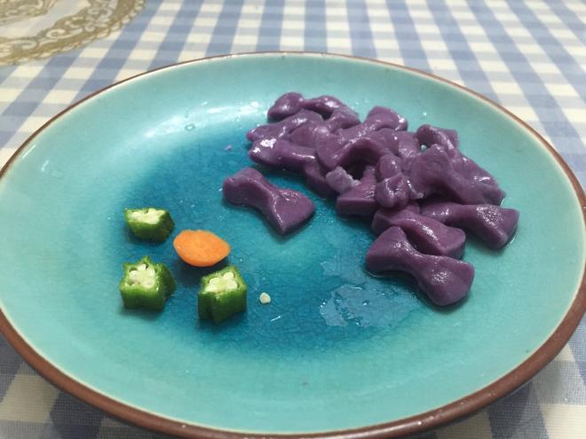 紫薯蝴蝶面