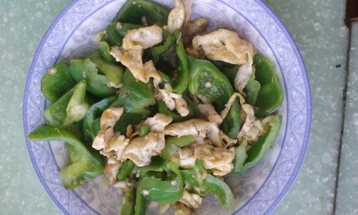 青椒炒鸡蛋