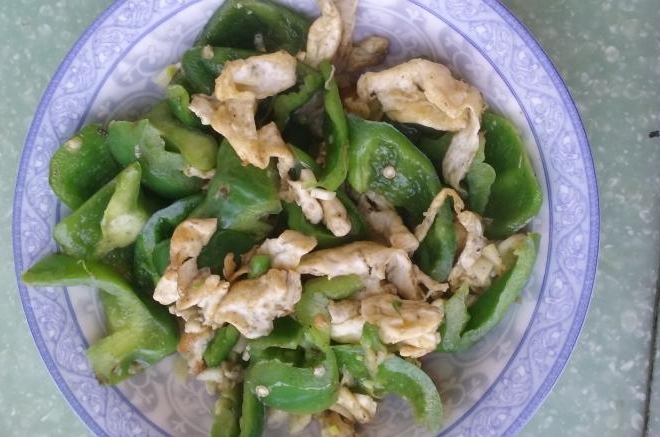青椒炒鸡蛋