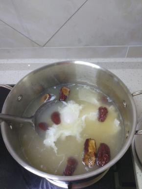 再次上开之后加入鸡蛋