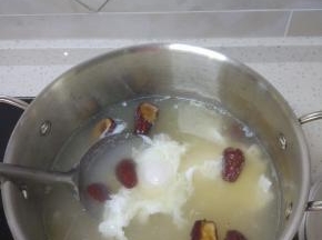 再次上开之后加入鸡蛋