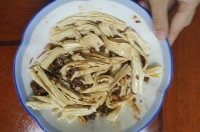 酱拌腐竹