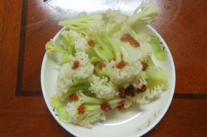 凉拌花菜