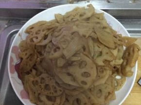 翻炒几分钟中后出锅