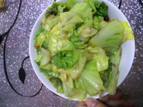 炒几分钟之后，翻炒出锅