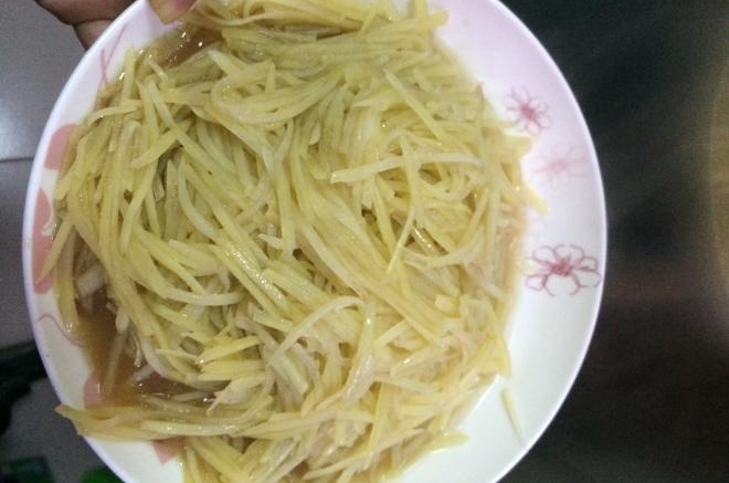 醋溜土豆丝
