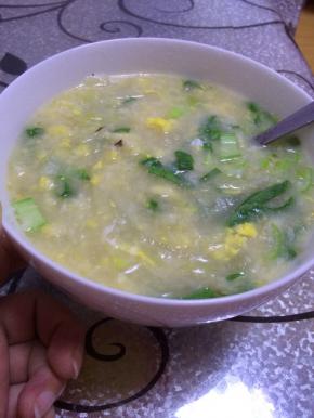 青菜煮一分钟左右。出锅。