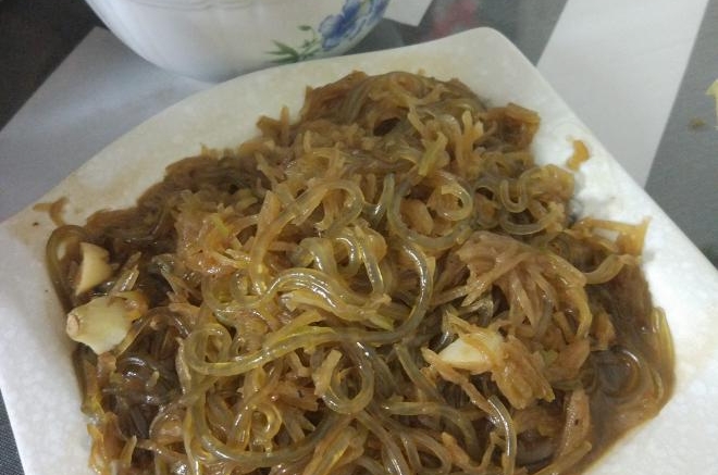 青萝卜丝炖粉条