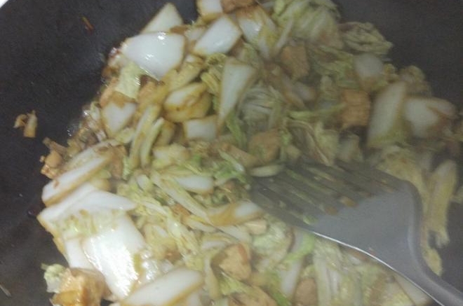 清炒白菜