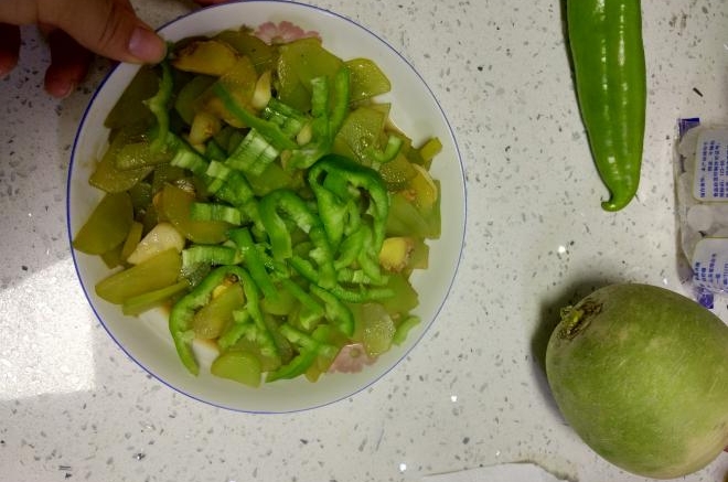 清炒莴苣
