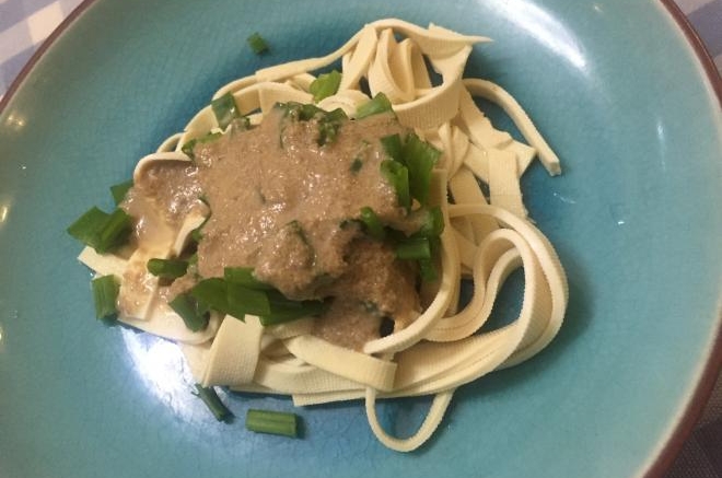 麻酱凉拌豆腐皮