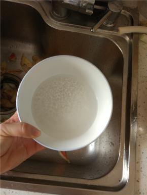 买回来的西米淘洗干净