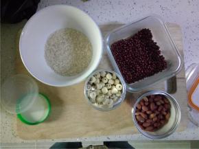 所有食材准备好