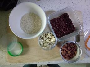 所有食材准备好