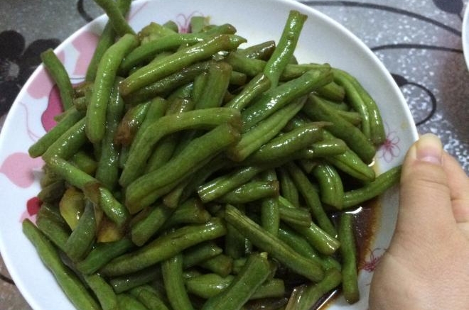 清炒芸豆