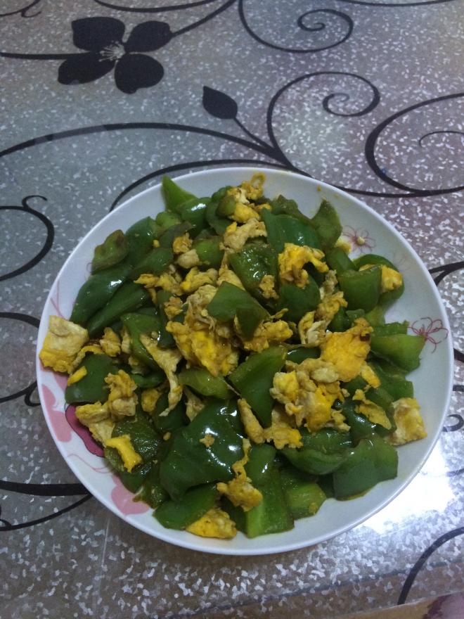 青椒炒鸡蛋