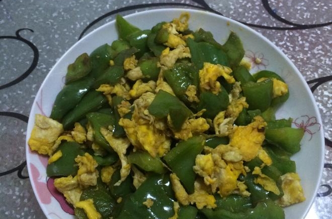 青椒炒鸡蛋