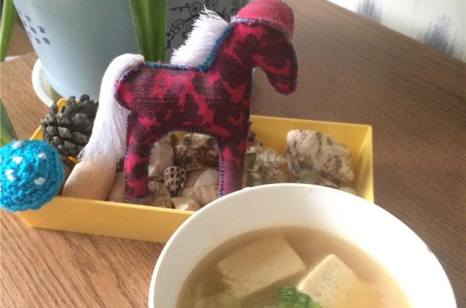 白菜冻豆腐汤
