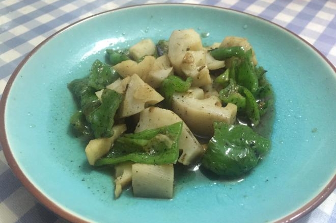 青椒藕丁