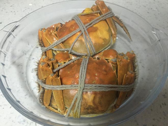 清蒸大闸蟹