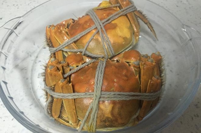 清蒸大闸蟹