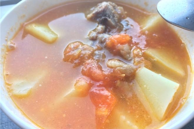 番茄土豆排骨浓汤