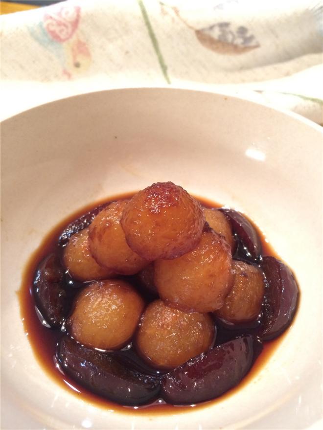 红糖炖梨