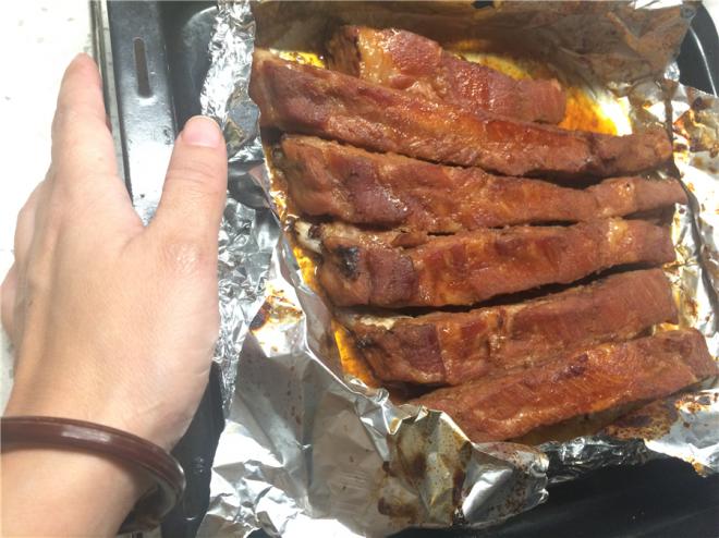 蜜汁叉烧烤肋排