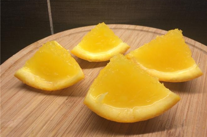 香橙果冻